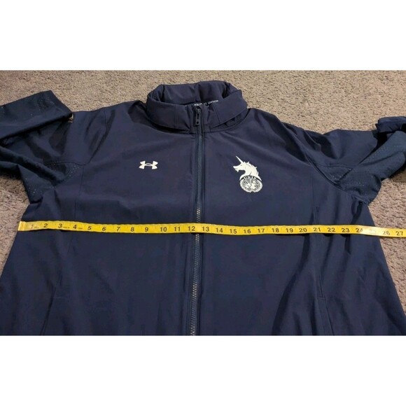 Under Armour UN United Nations International School 3.0 Warm Up Jacket Men's 2XL - Picture 6 of 8